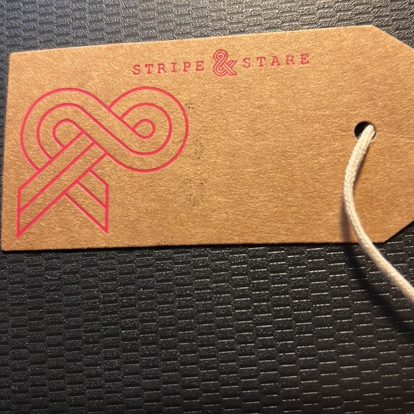 Stripe and Stare Pink Crop Top - Picture 4 of 5